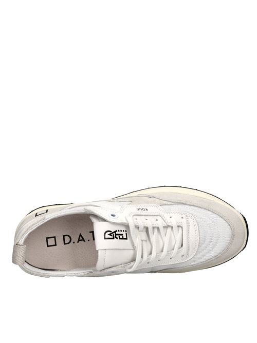 Sneakers in pelle e tessuto D.A.T.E. | KDUE COLOREDBIANCO-GRIGIO